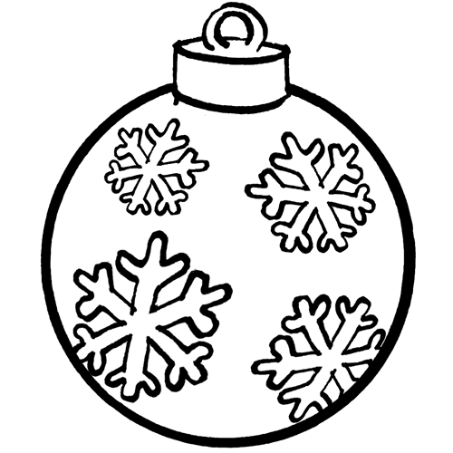 Dibujos con niños: Colorear una bola de Navidad Dibujos con niños: Colorear una bola de Navidad