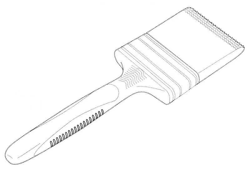 Dibujo para colorear de brocha - Imagui
