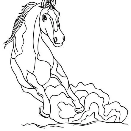 Colorear CABALLOS : 51 dibujos de animales para colorear y pintar ... Colorear CABALLOS : 51 dibujos de animales para colorear y pintar ...