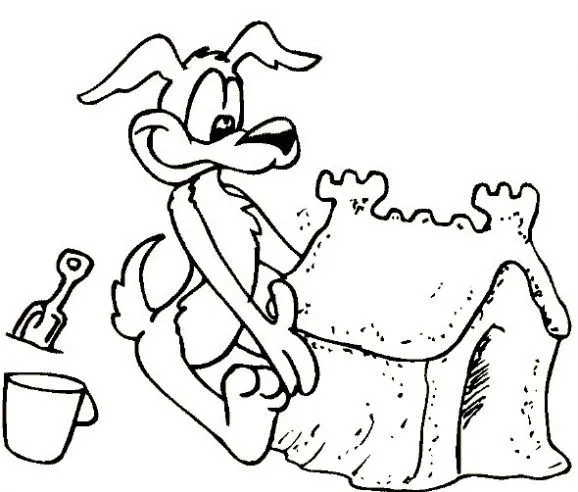 Dibujo de Castillo de arena. Dibujo para colorear de Castillo de ... Dibujo de Castillo de arena. Dibujo para colorear de Castillo de ...