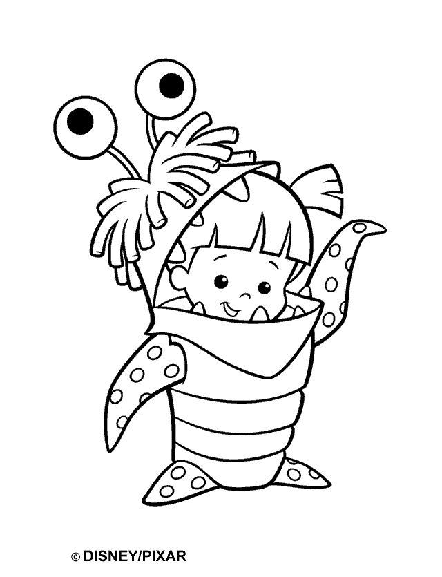 Colorear Coloring Pages Monster Inc Para Dibujar Pintar E Imprimir ...