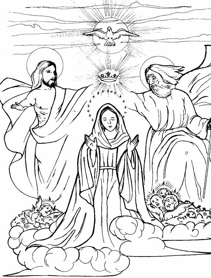 Coronación de la Virgen María como Reina Universal de todo lo ...