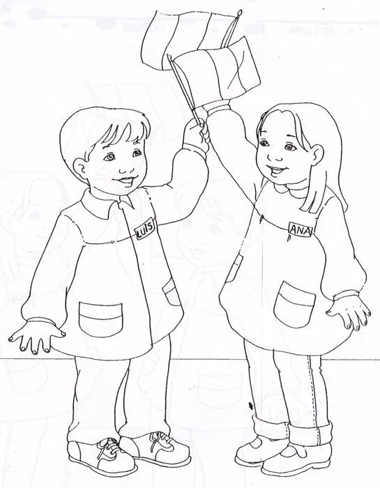 Colorear Derechos del Niño ~ Rayito de Colores