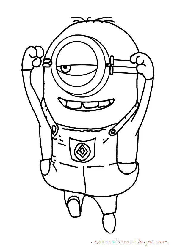 Imagenes De Minions Navidenos Para Colorear