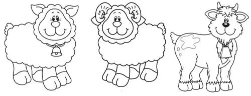 Colorear dibujos animales de granja | Colorear Colorear dibujos animales de granja | Colorear