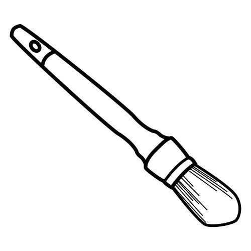 COLOREAR DIBUJOS DE BROCHAS