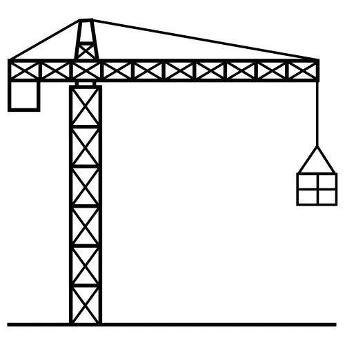 COLOREAR DIBUJOS DE GRUAS | Dibujos para colorear