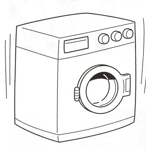 COLOREAR DIBUJOS DE LAVADORAS | Dibujos para colorear COLOREAR DIBUJOS DE LAVADORAS | Dibujos para colorear