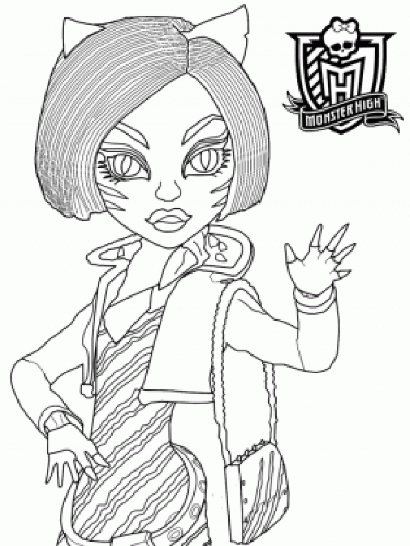 Colorear dibujos de Monster High Abbey Bominable | Dibujos para ... Colorear dibujos de Monster High Abbey Bominable | Dibujos para ...