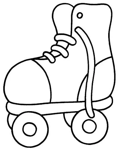 COLOREAR DIBUJOS DE PATINES | Dibujos para colorear COLOREAR DIBUJOS DE PATINES | Dibujos para colorear