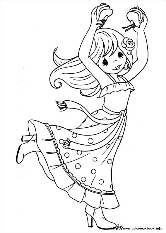 Página colorear precious-moments-62.jpg | Coloring- Página colorear precious-moments-62.jpg | Coloring-