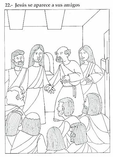 COLOREAR DIBUJOS DE SEMANA SANTA SECUENCIAS SEMANA SANTA