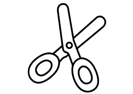 COLOREAR DIBUJOS DE TIJERAS | Dibujos para colorear COLOREAR DIBUJOS DE TIJERAS | Dibujos para colorear