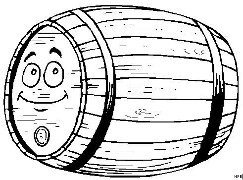 COLOREAR DIBUJOS DE TONELES | Dibujos para colorear COLOREAR DIBUJOS DE TONELES | Dibujos para colorear