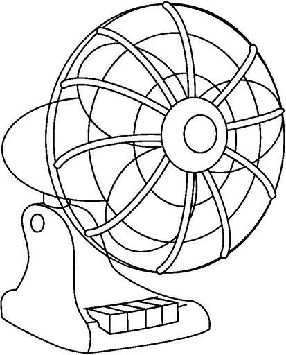 COLOREAR DIBUJOS DE VENTILADORES | Dibujos para colorear COLOREAR DIBUJOS DE VENTILADORES | Dibujos para colorear