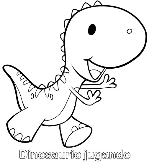Colorear Dinosaurio jugando | DIBUJAR.....GRAFOMOTRICIDAD | Pinterest Colorear Dinosaurio jugando | DIBUJAR.....GRAFOMOTRICIDAD | Pinterest