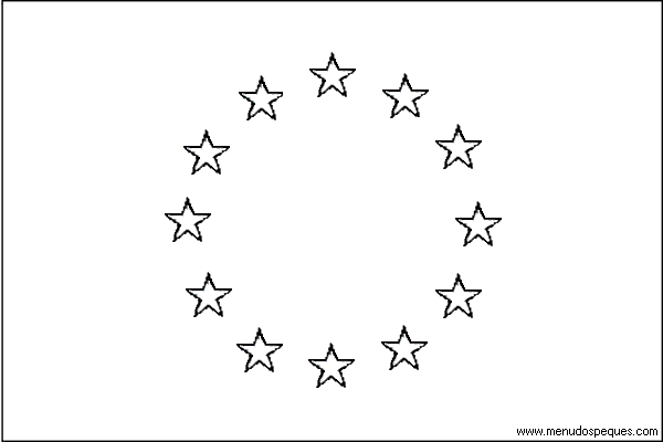Colorear día de Europa 02