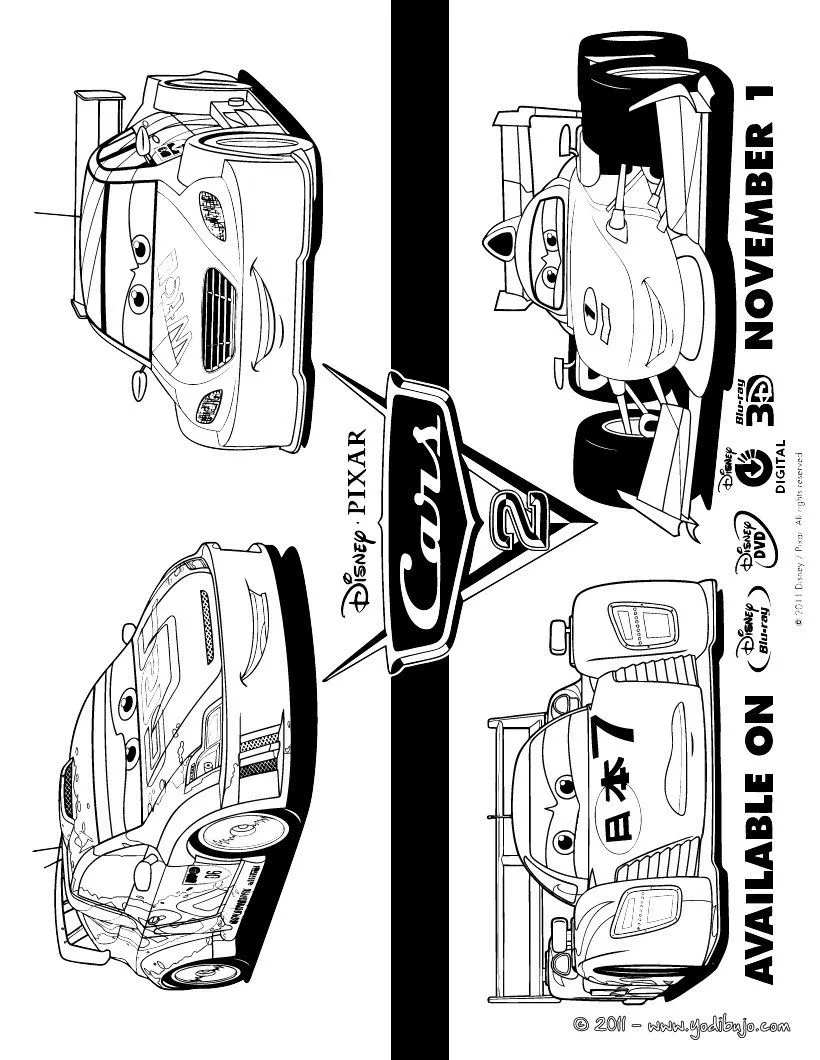 ... para colorear MATE para colorear Dibujo de CARS 2 para colorear GUIDO ... para colorear MATE para colorear Dibujo de CARS 2 para colorear GUIDO
