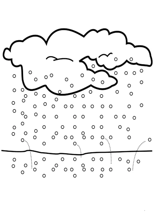 Colorear granizo | Dibujos para colorear