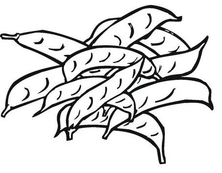 Colorear guisantes