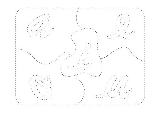 A e i o u para colorear infantiles - Imagui