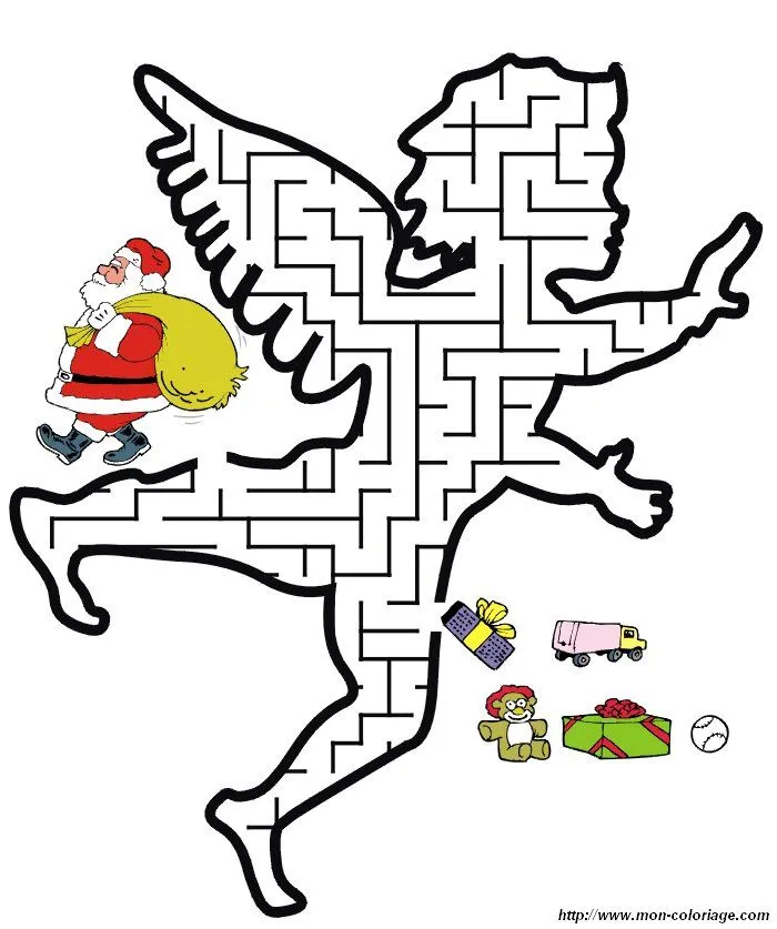 Colorear Juegos de laberintos, dibujo juegos de laberintos 4