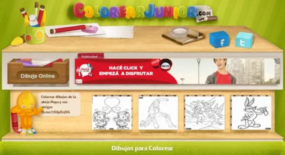Colorear Junior. Dibujos gratuitos para colorear on-line ... Colorear Junior. Dibujos gratuitos para colorear on-line ...