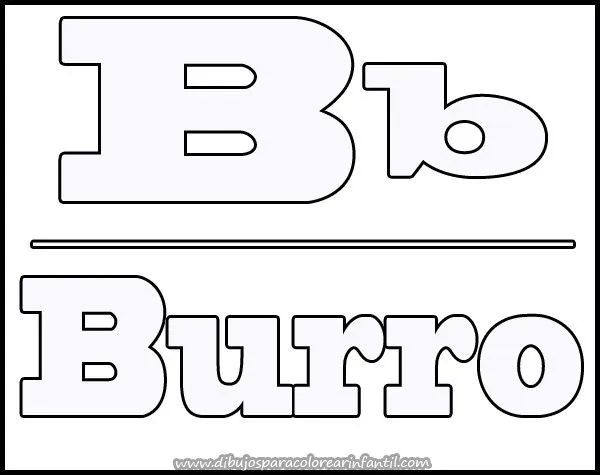 Colorear Lamina con Letras: Letra B, Letra C ~ Dibujos para ... Colorear Lamina con Letras: Letra B, Letra C ~ Dibujos para ...