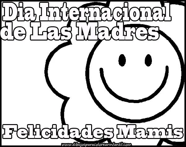 Colorear Dia de Las Madres ~ Dibujos para Colorear Infantil Colorear Dia de Las Madres ~ Dibujos para Colorear Infantil