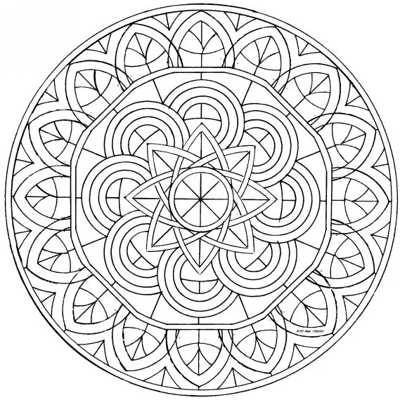 Colorear mandalas: arte-terapia | Elsecreto's Blog