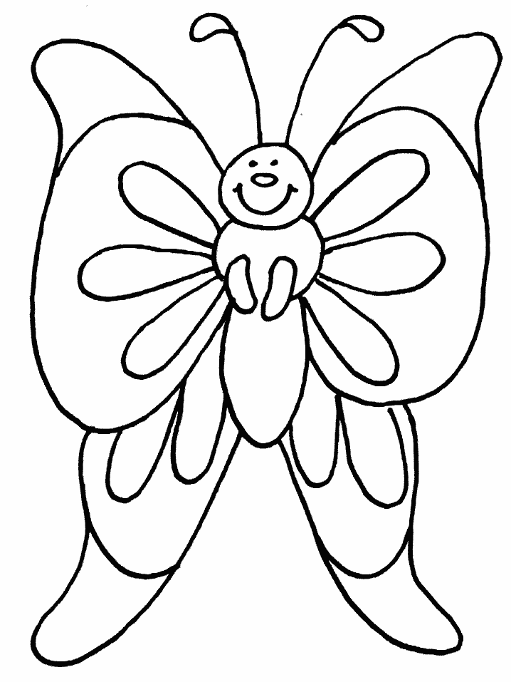 ... para Colorear y Manualidades: Dibujos de maripositas para colorear
