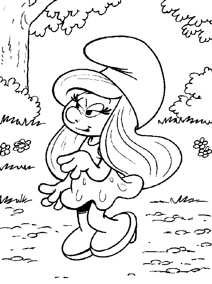 ... para Colorear y Manualidades: Dibujos de los pitufos para colorear ... para Colorear y Manualidades: Dibujos de los pitufos para colorear