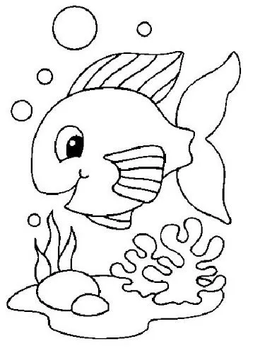 Colorear el mar | Manualidades Infantiles
