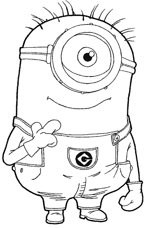 COLOREAR MINION STUART (LOS MINIONS) Para descargar la imagen ... COLOREAR MINION STUART (LOS MINIONS) Para descargar la imagen ...