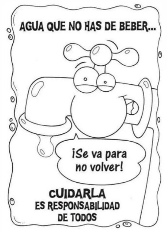 colorear Día mundial del Agua - Jugar y Colorear colorear Día mundial del Agua - Jugar y Colorear