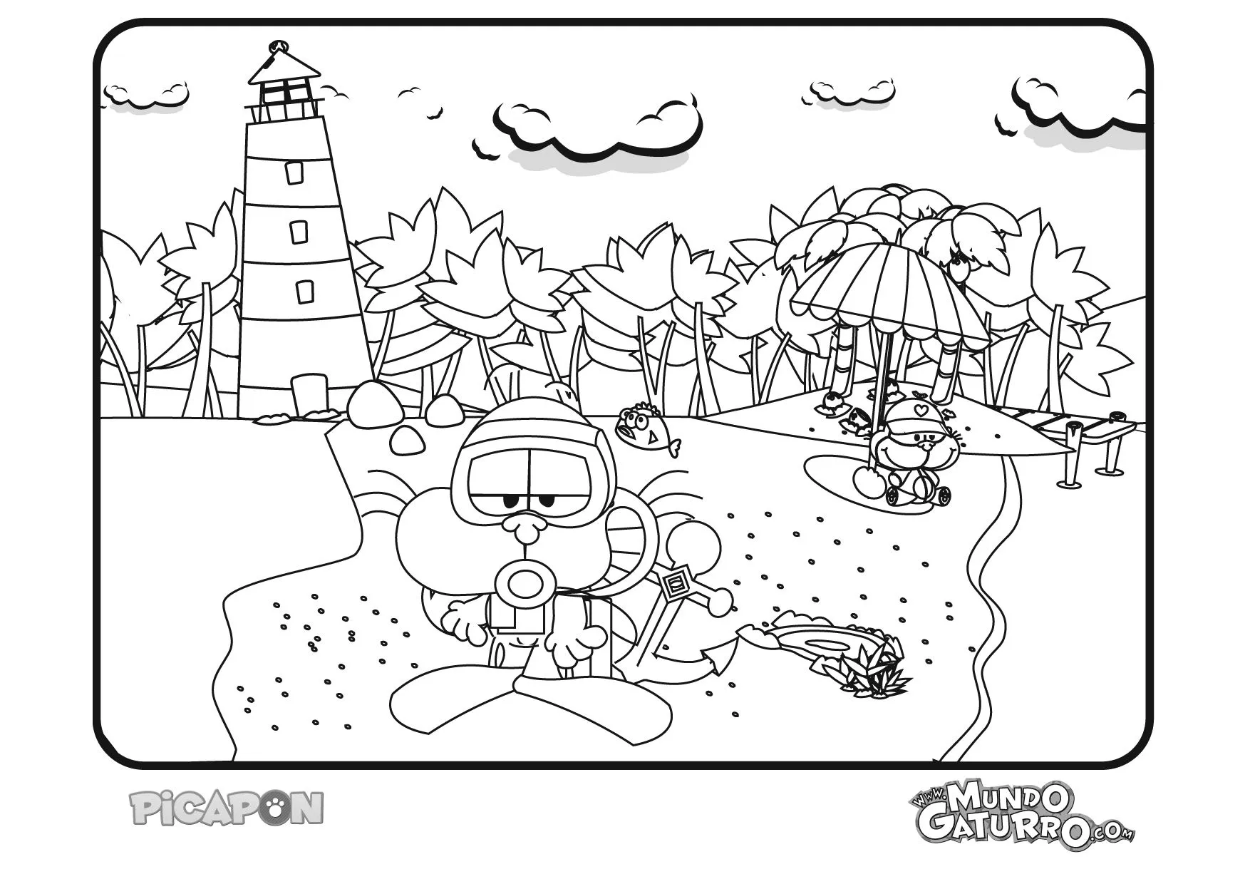 A colorear! | Mundo Gaturro Huellita | Creado por Esperanza 5000 A colorear! | Mundo Gaturro Huellita | Creado por Esperanza 5000