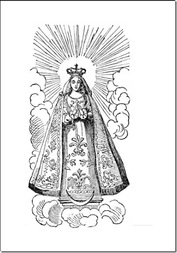 Colorear Natividad de la Virgen María - pintar y jugar Colorear Natividad de la Virgen María - pintar y jugar