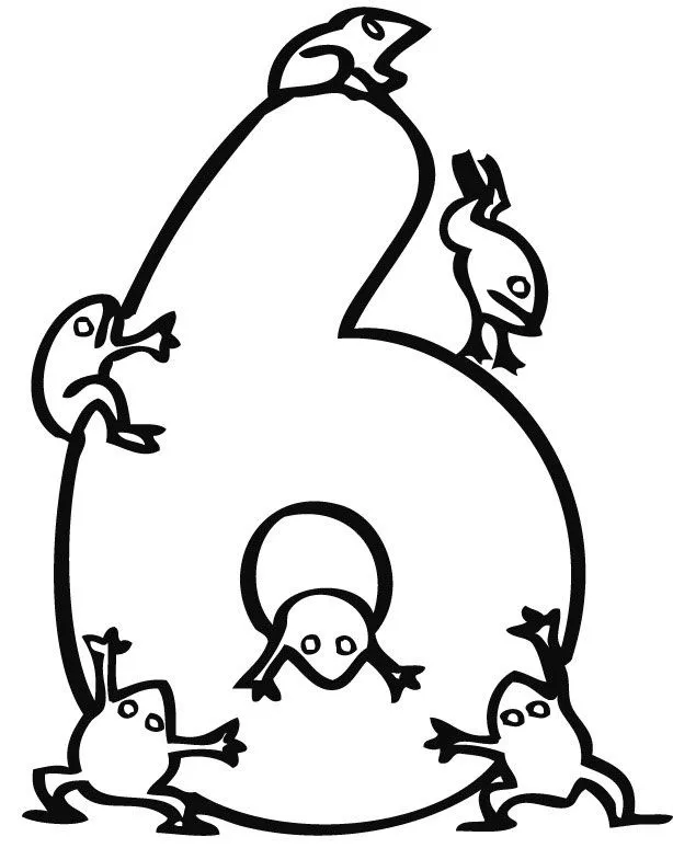 Colorear números | Pixicreativo