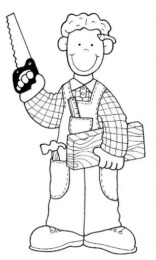 COLOREAR OFICIOS DIBUJOS PARA PINTAR E IMPRIMIR DE OFICIOS