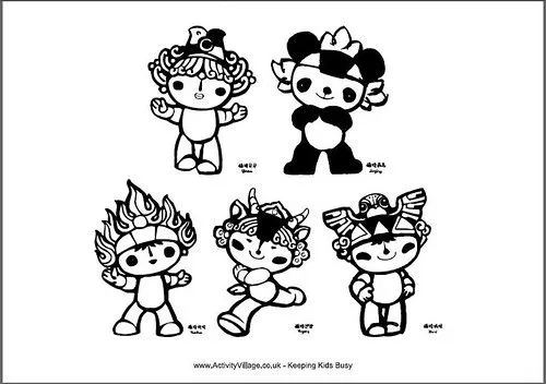  ... » Blog Archive » Dibujos para colorear de las Olimpiadas