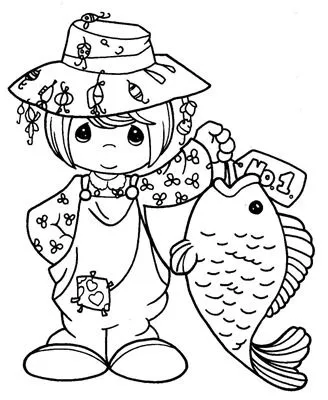 para colorear , pintar e imprimir precious moments dibujos de Pintar ...