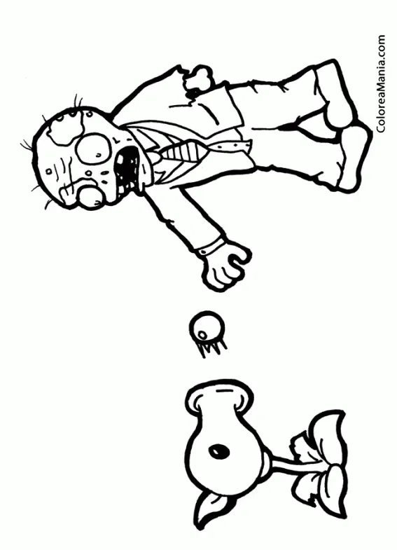 Colorear Plants vs Zombies 3 (Plants vs Zombies), dibujo para colorear gratis Colorear Plants vs Zombies 3 (Plants vs Zombies), dibujo para colorear gratis