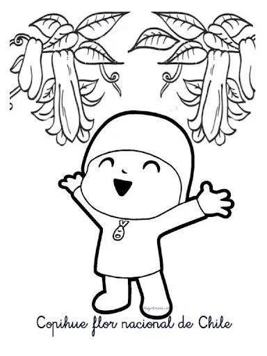 COLOREAR POCOYO POCOYO CACHORRO AMOROSO