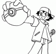 para colorear Pokemon - Ash y la Pokeball - Dibujos de Pokémon ... para colorear Pokemon - Ash y la Pokeball - Dibujos de Pokémon ...