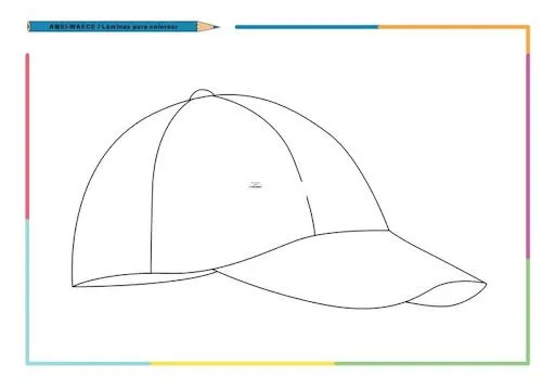 COLOREAR PRENDAS DE VERANO DIBUJOS ROPA DE VERANO