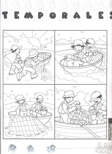 COLOREAR SECUENCIAS TEMPORALES PARA NIÑOS | infantil 2.0