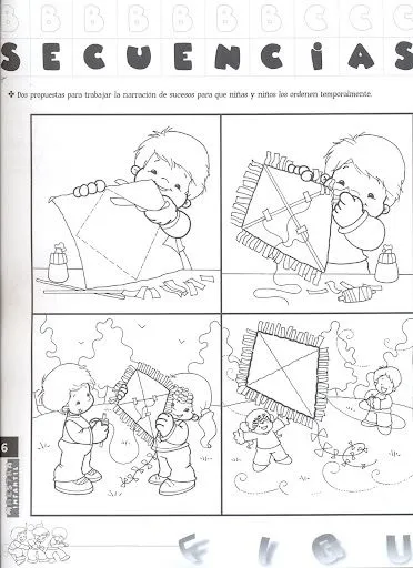 COLOREAR SECUENCIAS TEMPORALES PARA NIÑOS | infantil 2.0 COLOREAR SECUENCIAS TEMPORALES PARA NIÑOS | infantil 2.0