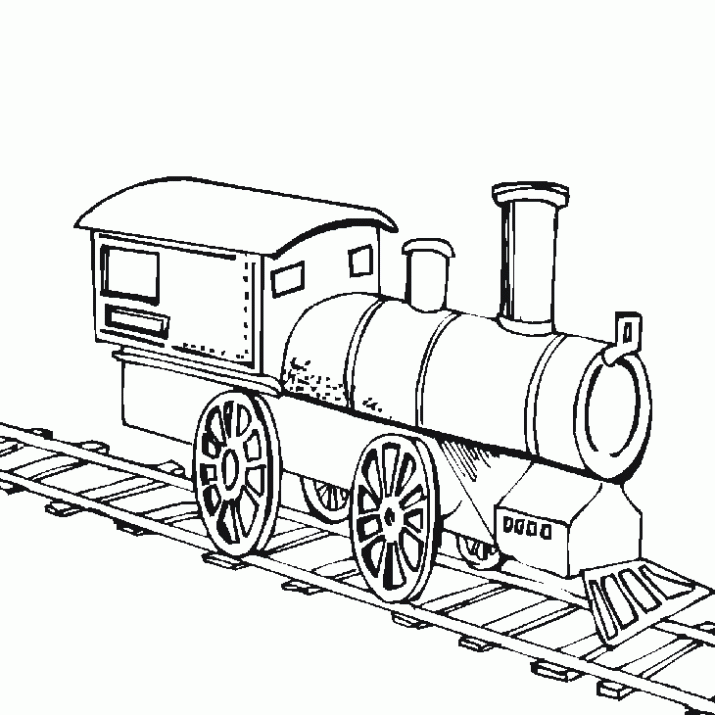colorear-tren-antiguo-dibujos- ...
