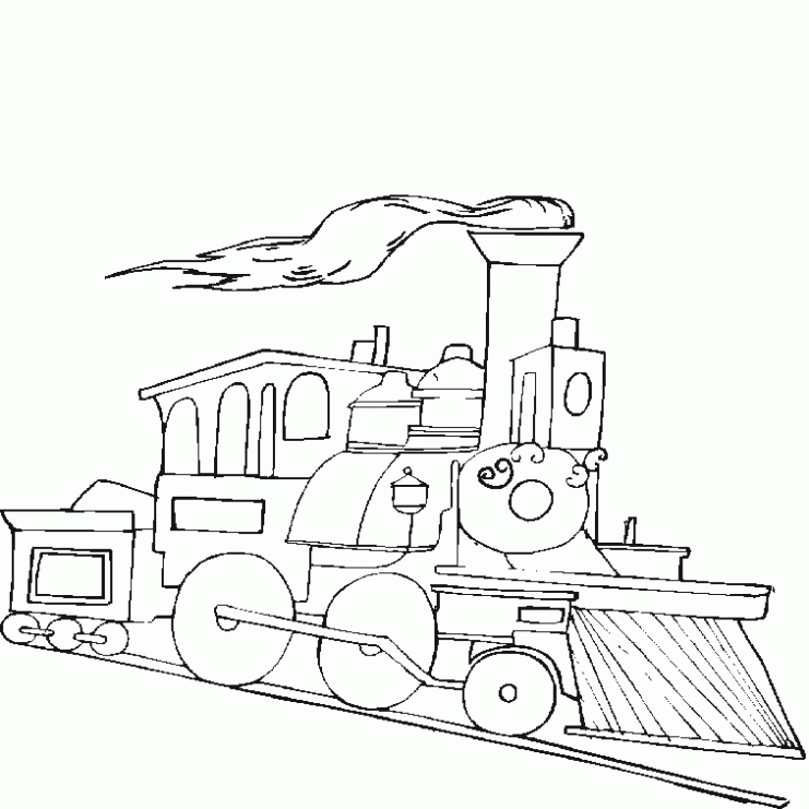 colorear-trenes-4-dibujos- ...