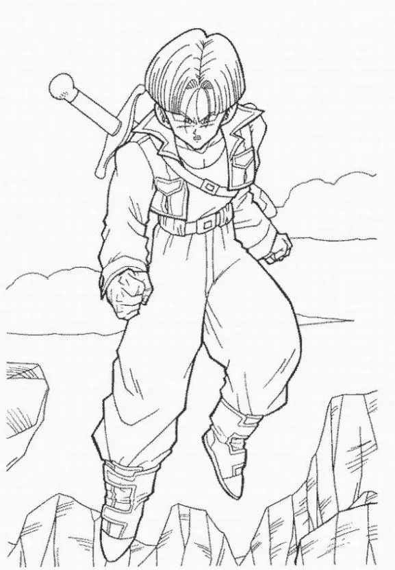 Trunks para dibujar - Imagui